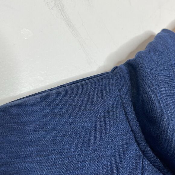 Vineyard Vines Performance 1/4 Zip On The Go Shep Shirt Blue Mens Size XB - Picture 4 of 7